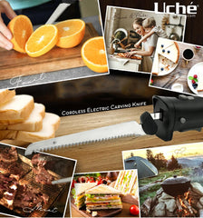 Uché Two Blade Cordless Electric Knife
